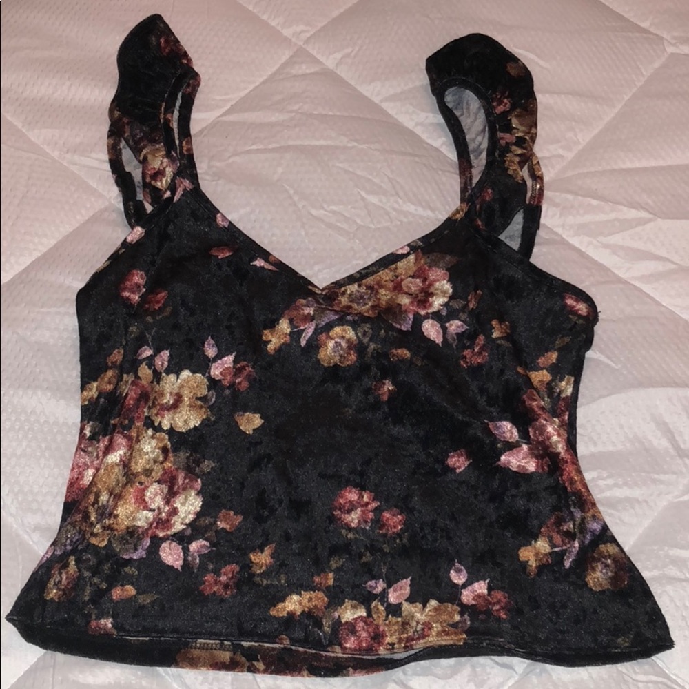 LA hearts  crop top